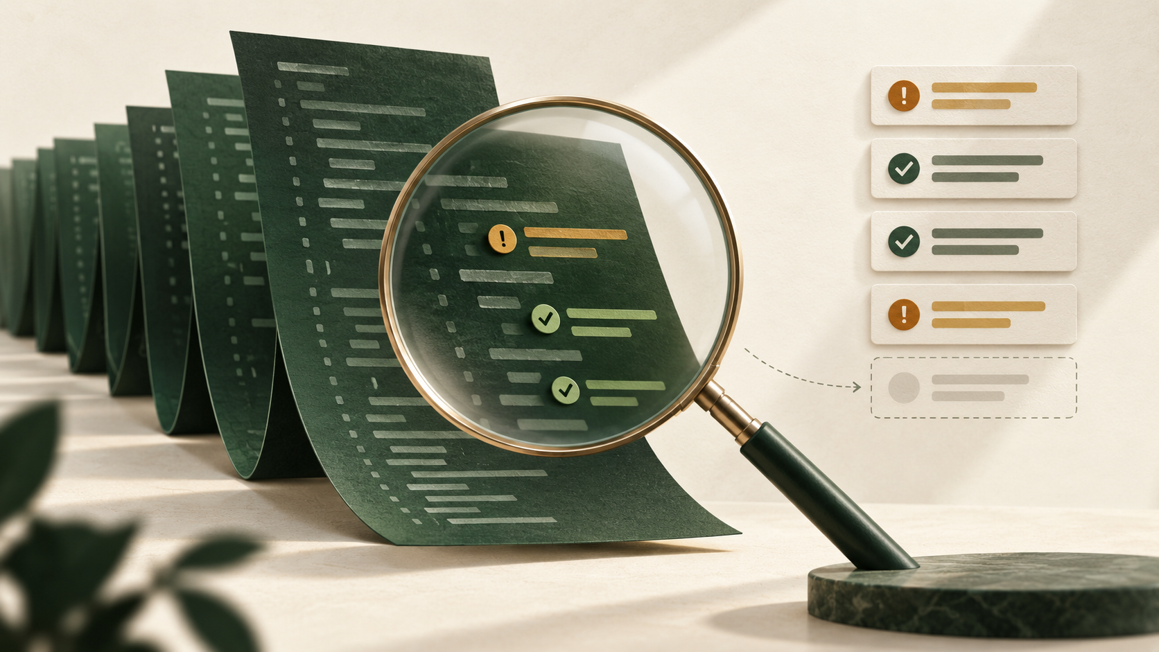 Valutazione di revisioni del codice e confronto con riferimenti verificati