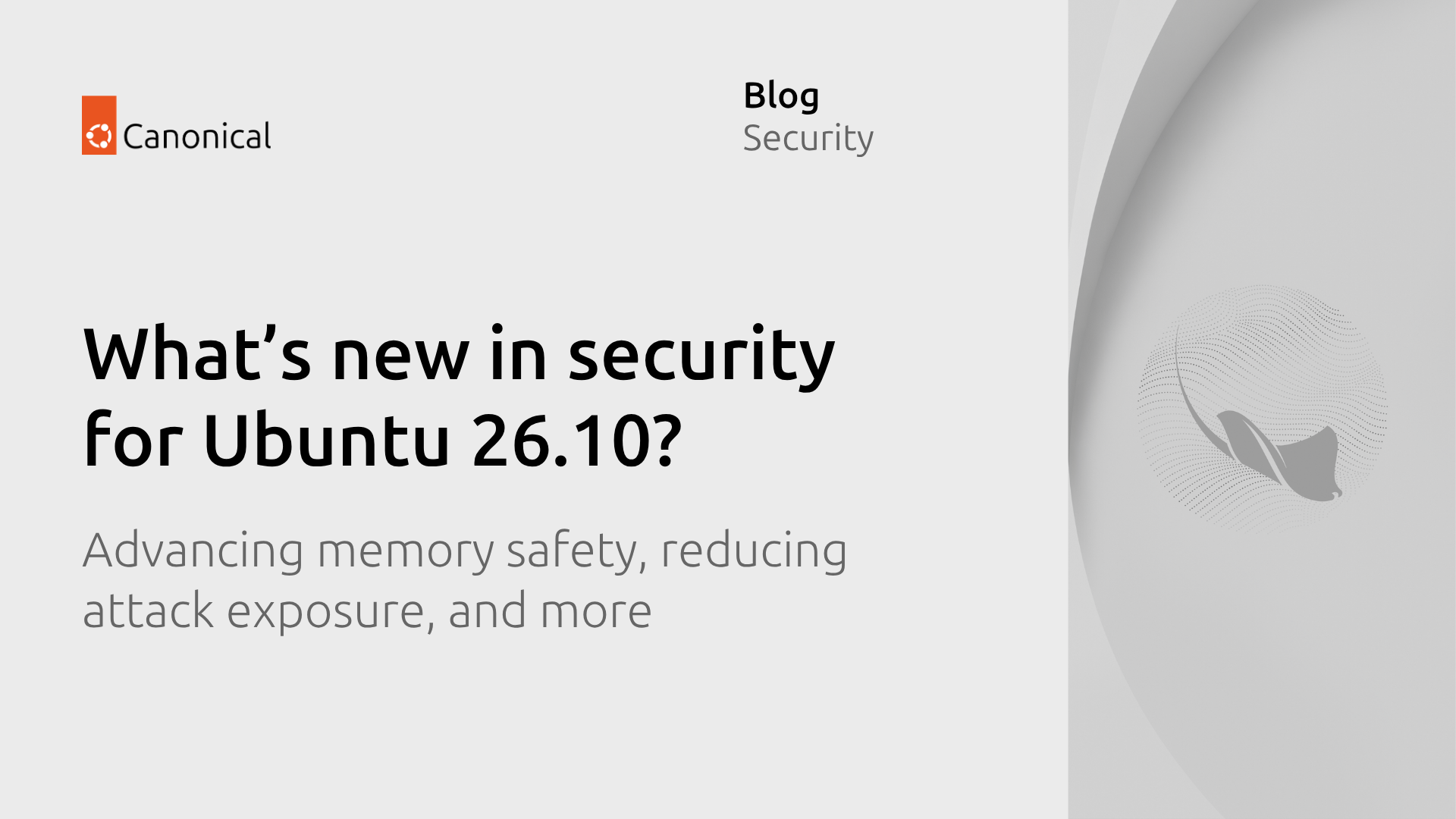 Grafica ufficiale Ubuntu26.10