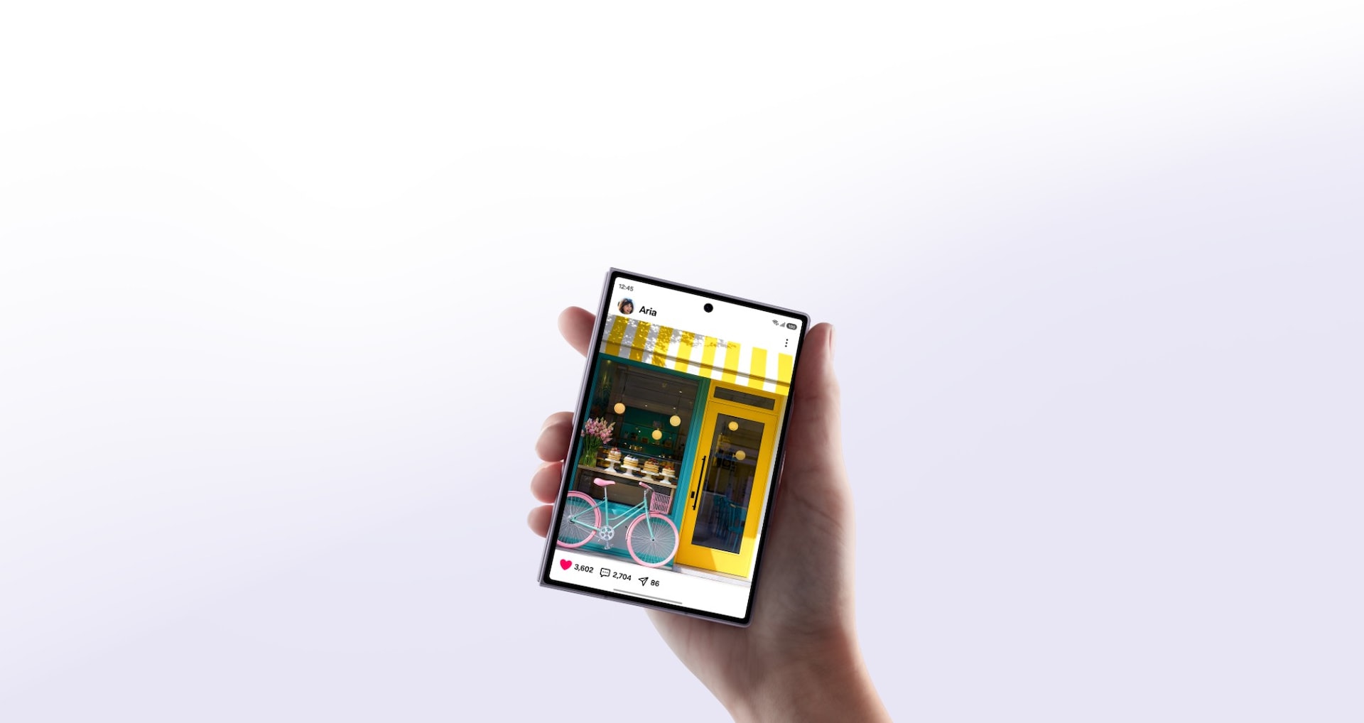 Galaxy Z Fold8: il nuovo formato compatto. Immagine ufficiale Samsung.