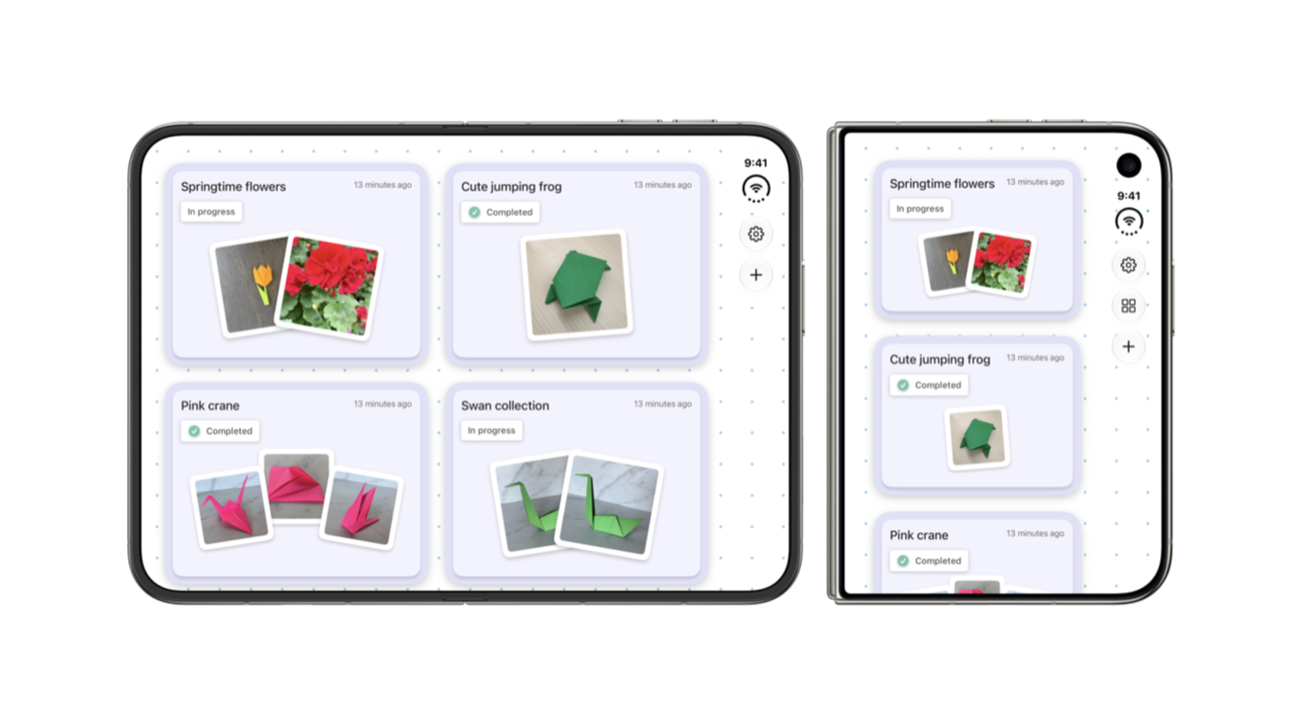 Layout di un’app iPhone Duo compilata con SDK iOS 27.1