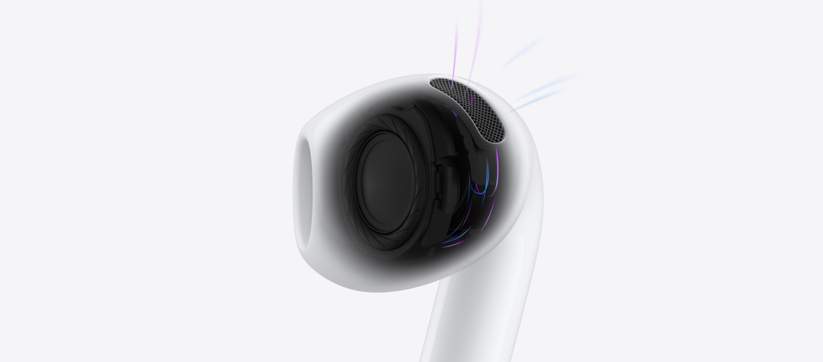 Architettura interna degli AirPods 5 illustrata da Apple