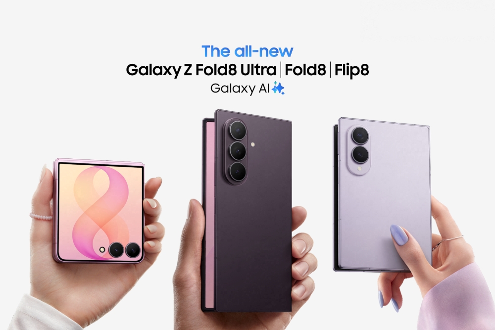Gamma Samsung Galaxy Z Fold8 e Flip8