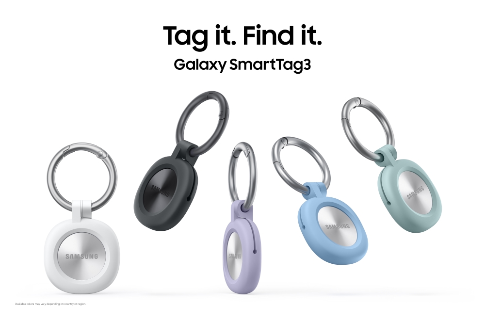 Samsung Galaxy SmartTag3: design e colori ufficiali