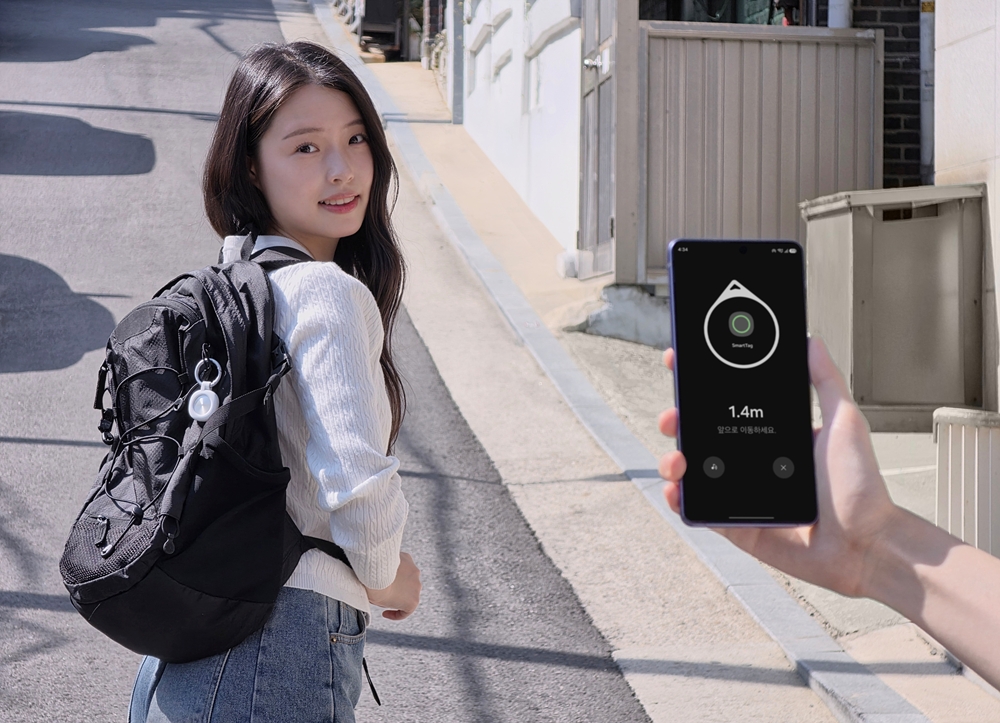 Galaxy SmartTag3 e Compass View nella dimostrazione Samsung